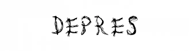 Depres  Fuentes Gratis Descargar