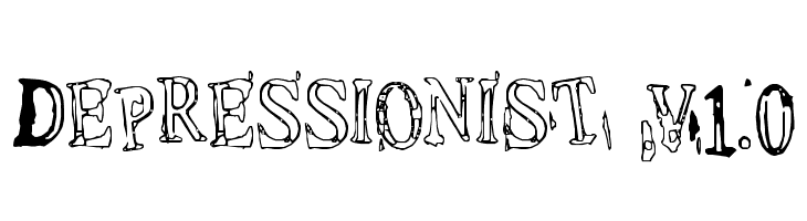 Depressionist v1.0 Fonte
