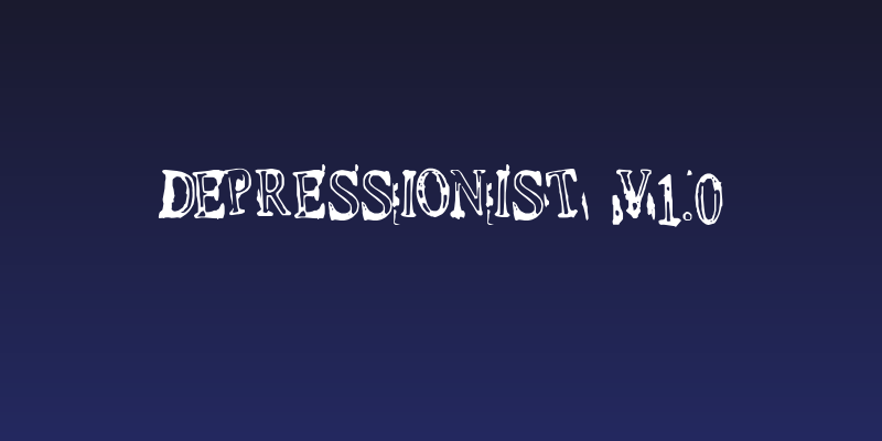Depressionist v1.0 Social Header