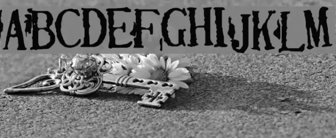 Depressionist v2.0 Font examples