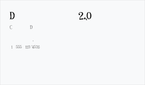 Depressionist v2.0 Business Card