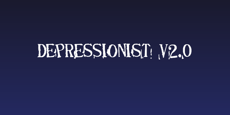 Depressionist v2.0 Social Header