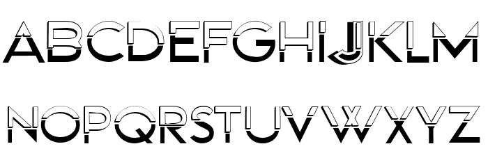 Depth of Field Regular Font OTHER CHARS