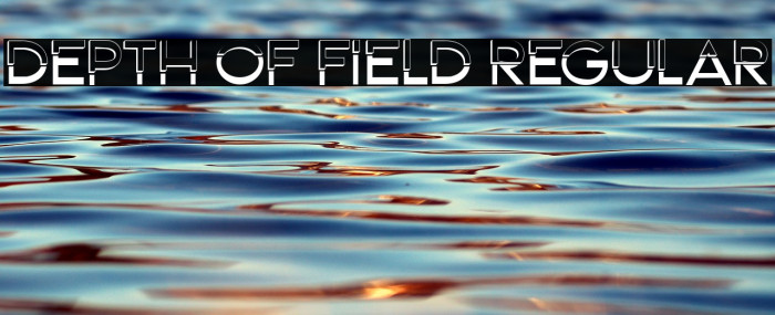 Depth of Field Regular Example 2