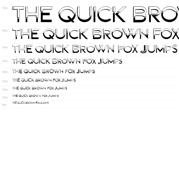 Depth of Field Regular Waterfall