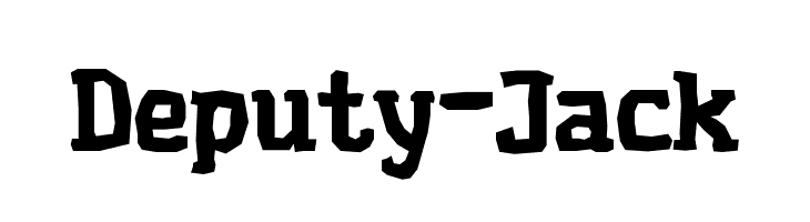 Deputy-Jack  Скачать бесплатные шрифты