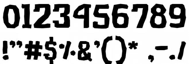 Deputy-Jack Font OTHER CHARS