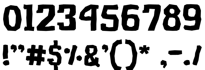 Deputy-Jack Font OTHER CHARS