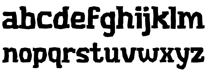 Deputy-Jack Font LOWERCASE