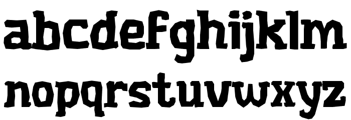 Deputy-Jack Font LOWERCASE