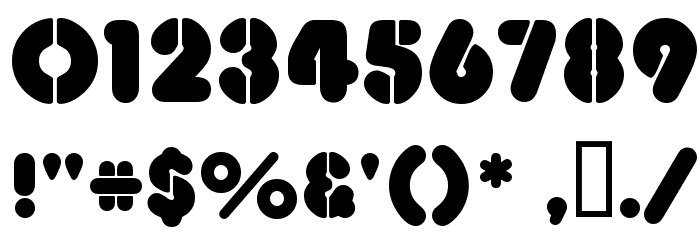 Der Weiner Stentzel Font OTHER CHARS