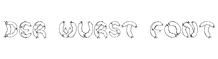 Der Wurst Font Font