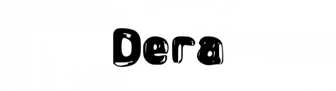 Dera  Frei Schriftart Herunterladen