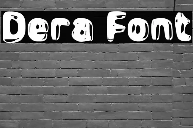Dera Font examples