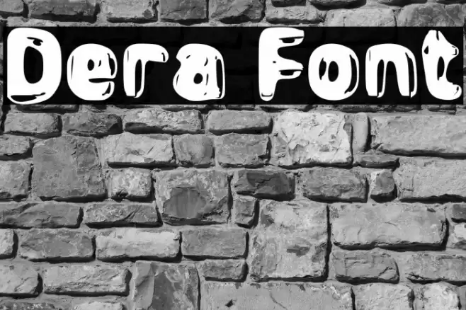 Dera Font examples