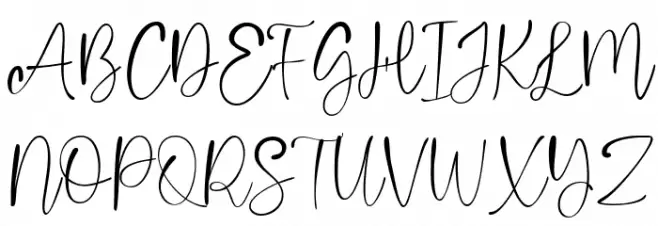 Deradiy Regular Font UPPERCASE