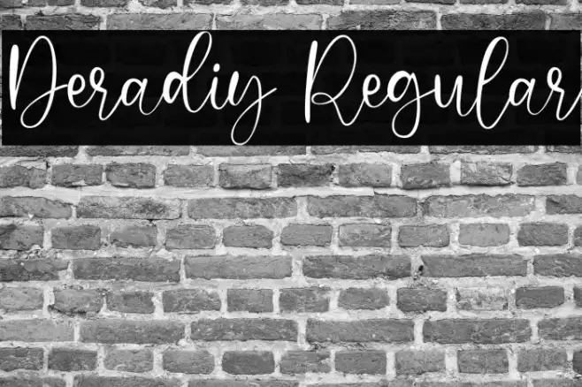 Deradiy Regular Example 3