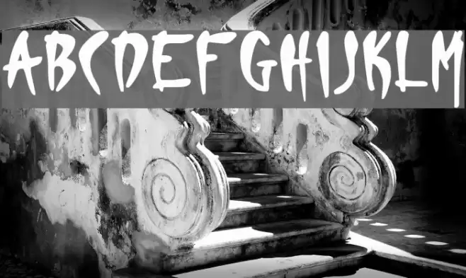 Deranger Font examples