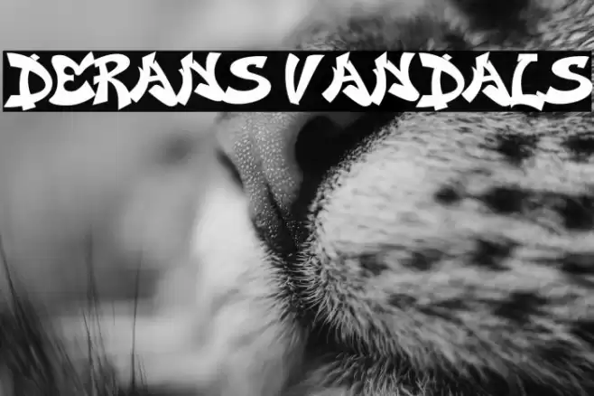 Derans Vandals Caratteri examples