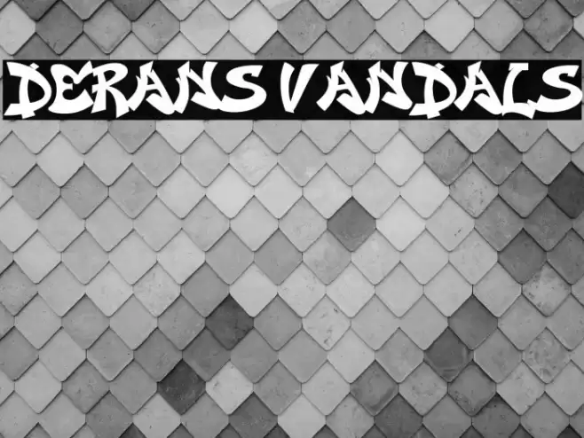 Derans Vandals Caratteri examples