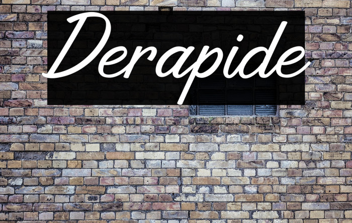 Derapide Example 1