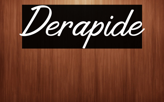 Derapide Example 2