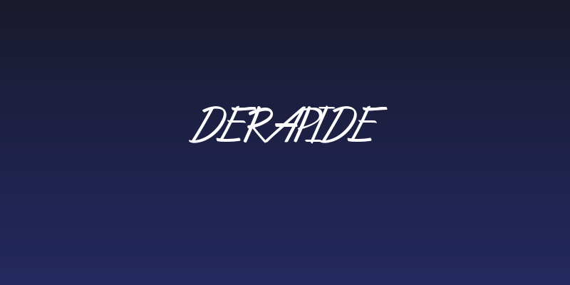 Derapide Social Header