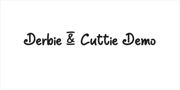 Derbie & Cuttie Demo Logo