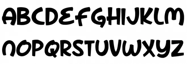 Derby Jookes Schriftart Groß