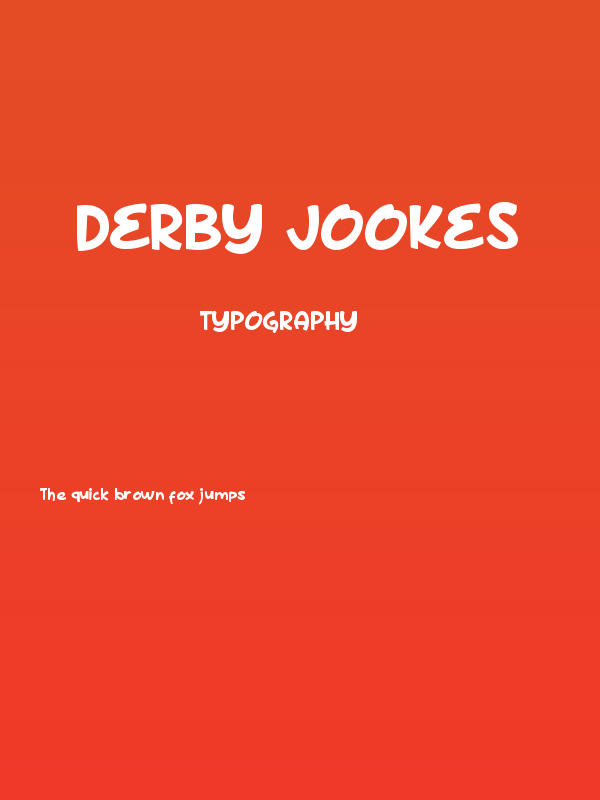 Derby Jookes Poster