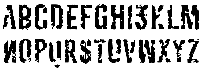 Derivat No2 Font LOWERCASE