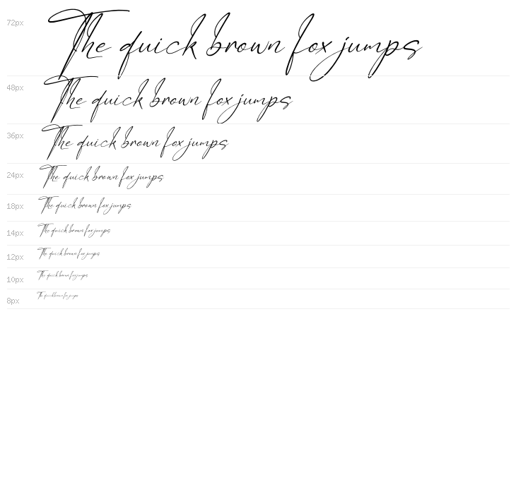 Derlantica Beauty Italic Waterfall