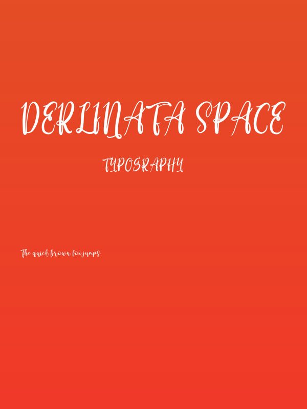Derlinata Space Poster
