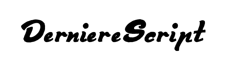 DerniereScript  les polices de caractères gratuit tlcharger