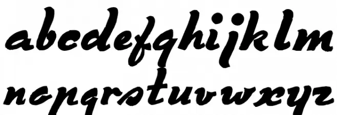 DerniereScript خط أحرف صغيرة