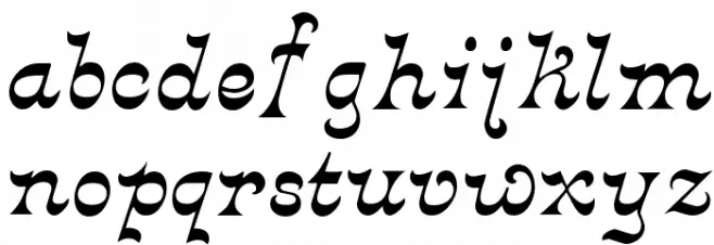 Derniere फ़ॉन्ट लोअरकेस