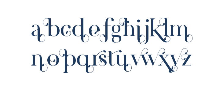 Derojela Lowercase