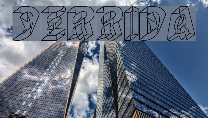 Derrida Font examples
