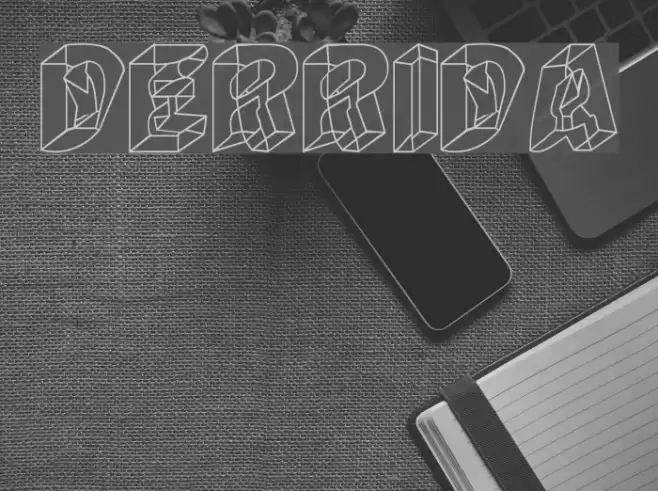 Derrida Font examples