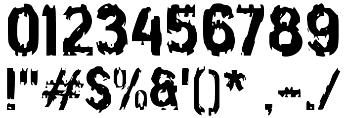 Dersik Font OTHER CHARS