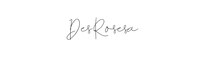 Des Rosesa  Frei Schriftart Herunterladen
