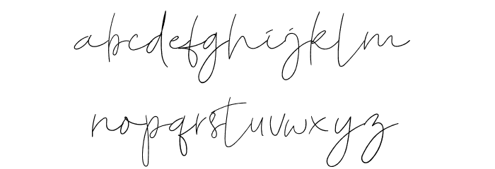 Des Rosesa Font LOWERCASE