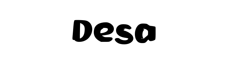 Desa  Frei Schriftart Herunterladen