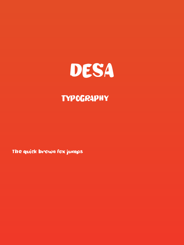 Desa Poster