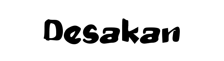 Desakan  Descarca Fonturi Gratis