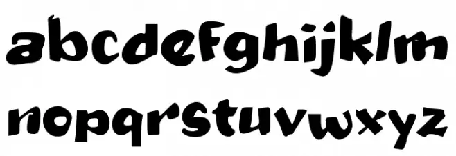 Desakan फ़ॉन्ट लोअरकेस