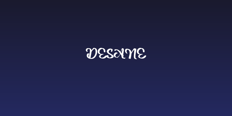 Desane Social Header