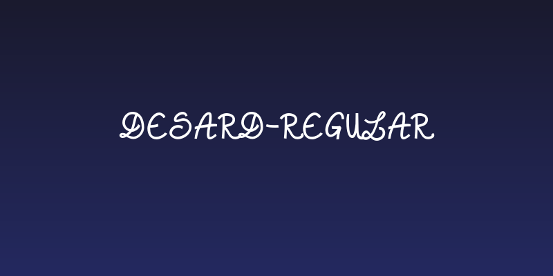 Desard-Regular Social Header