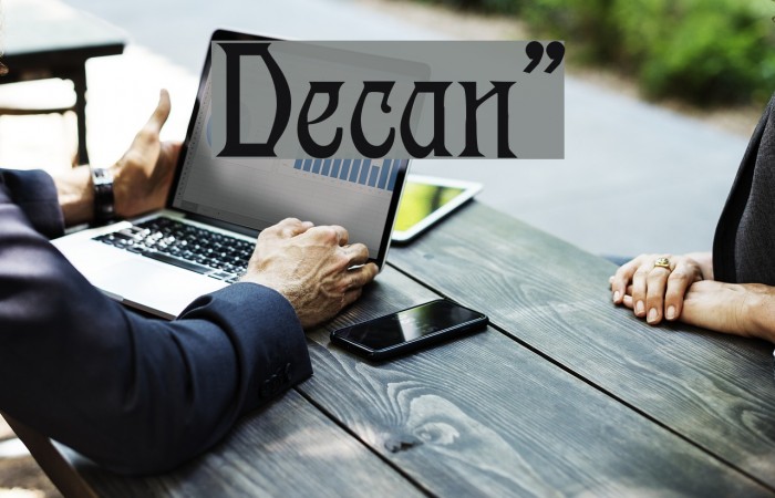 Descant!` Font examples