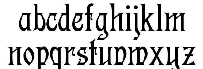 Descant!` Font LOWERCASE